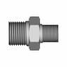 Hexagon Nipple Threaded Pipe Fitting 1 4 Male Npt X 1 8 Male Npt - Standard Mechanical Component_90_0_degree_snapshot