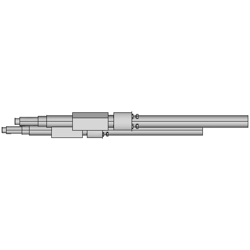 Trapezoidal Threaded Spindle And Nut Connections | High-Quality CAD Model_0_0_degree_snapshot