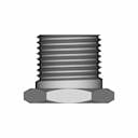 Reducer Bushing Threaded Pipe Fitting 1 4 Male Npt X 1 8 Female Npt Adapter | 3D Engineering Design File_90_0_degree_snapshot