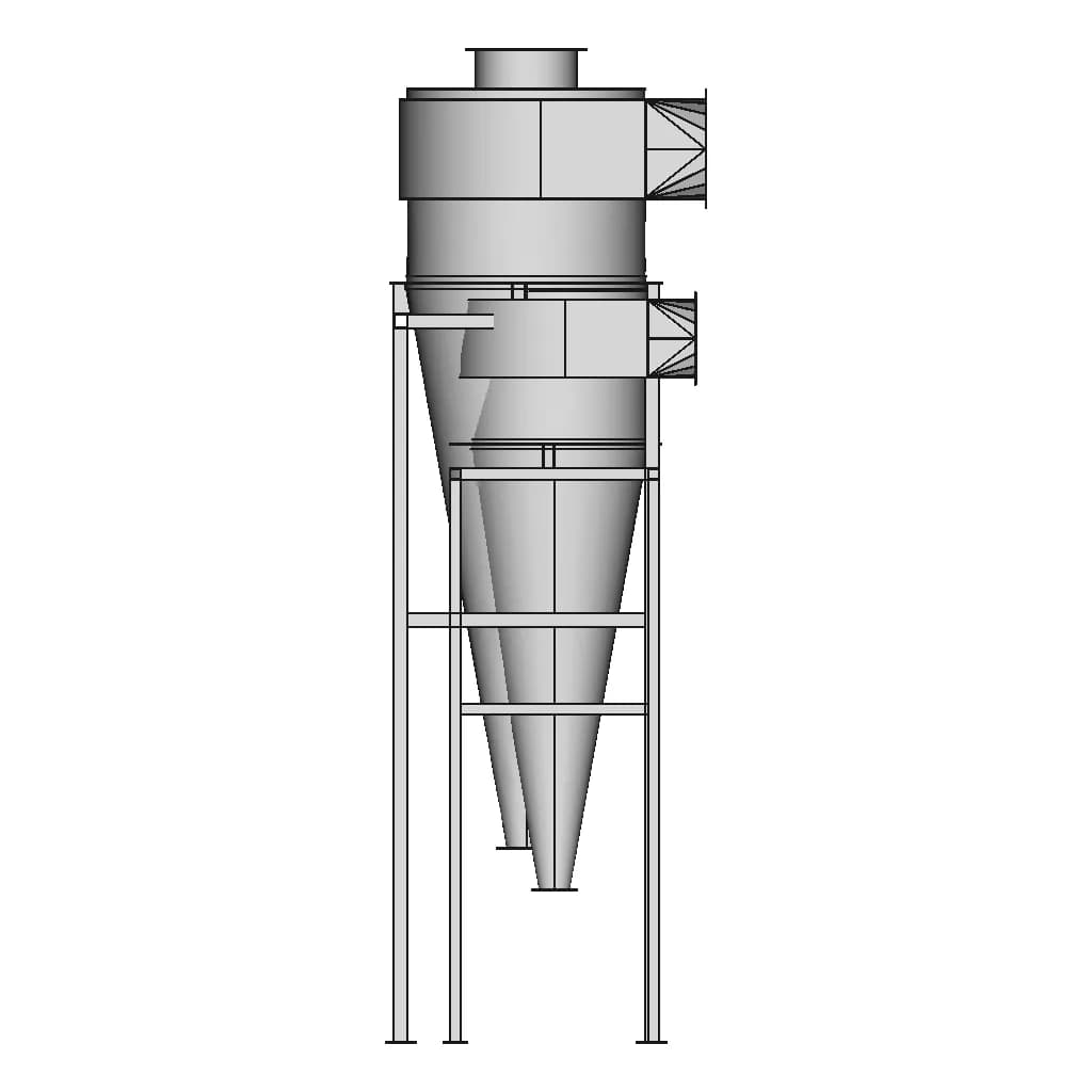 Cyclone Filter - Standard Mechanical Component_0_0_degree_snapshot
