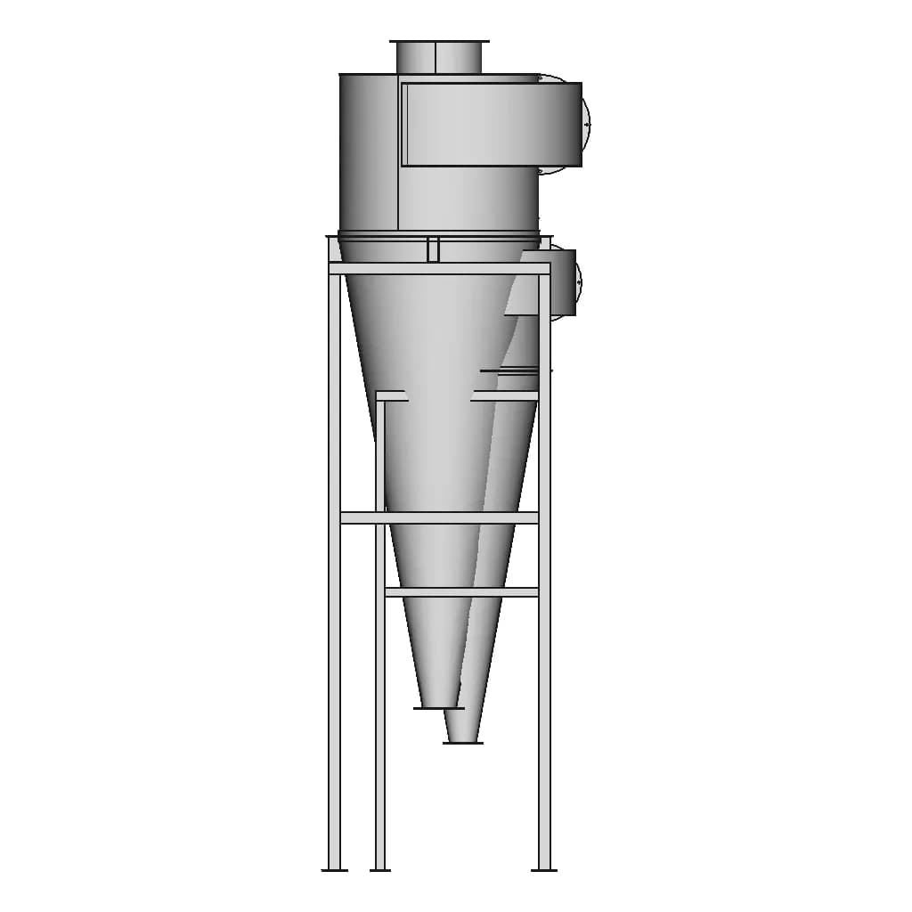 Cyclone Filter - Standard Mechanical Component_0_270_degree_snapshot