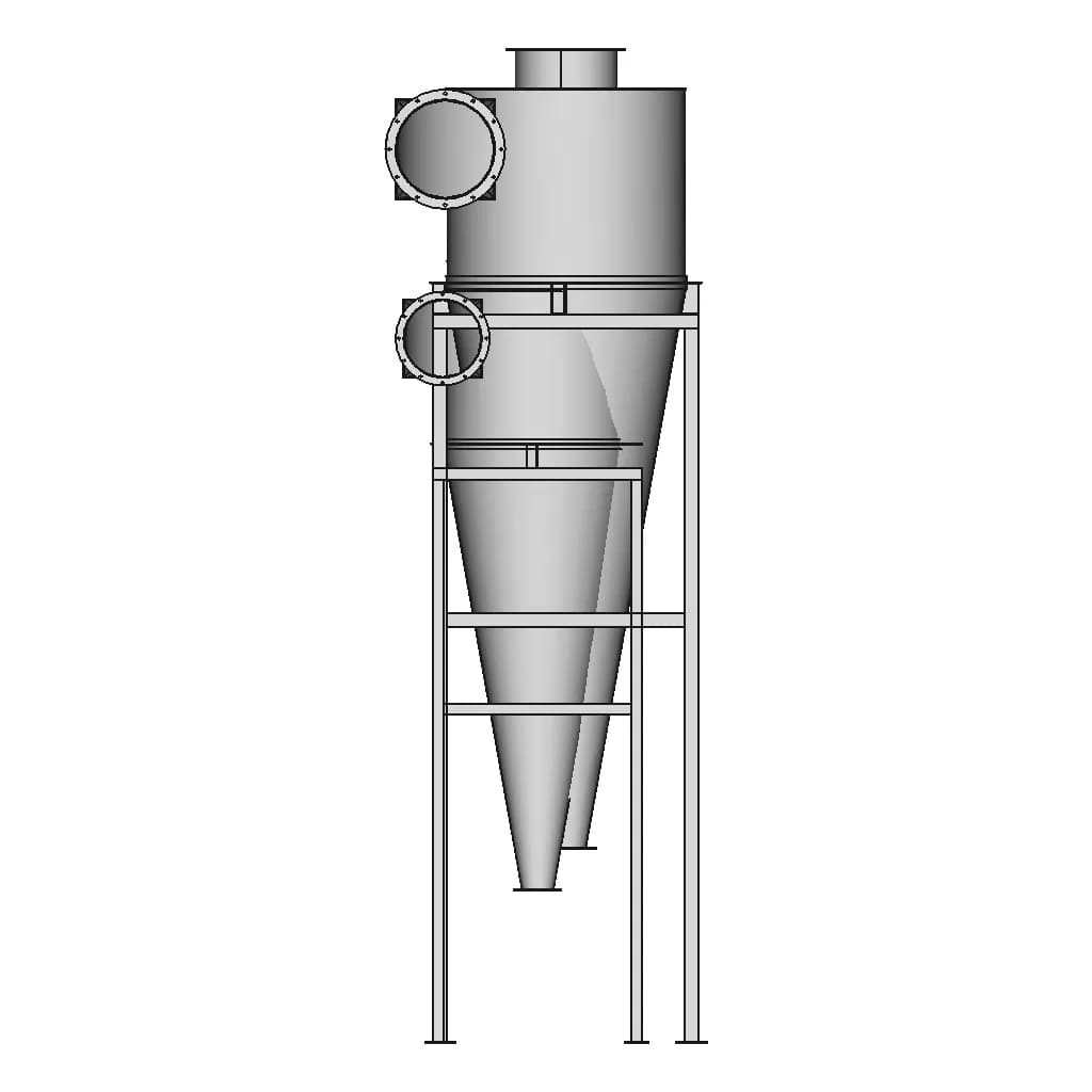 Cyclone Filter - Standard Mechanical Component_0_90_degree_snapshot
