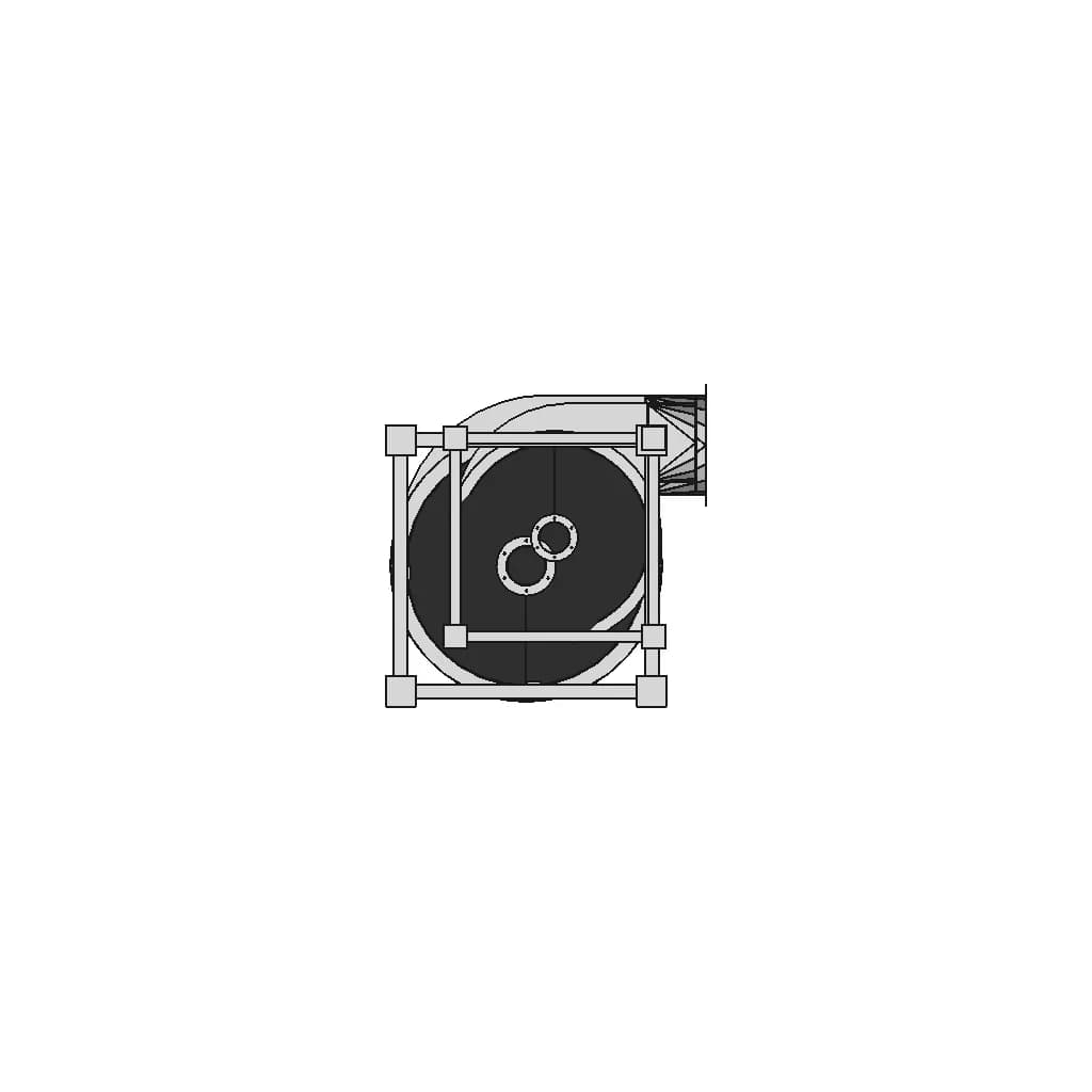 Cyclone Filter - Standard Mechanical Component_90_0_degree_snapshot