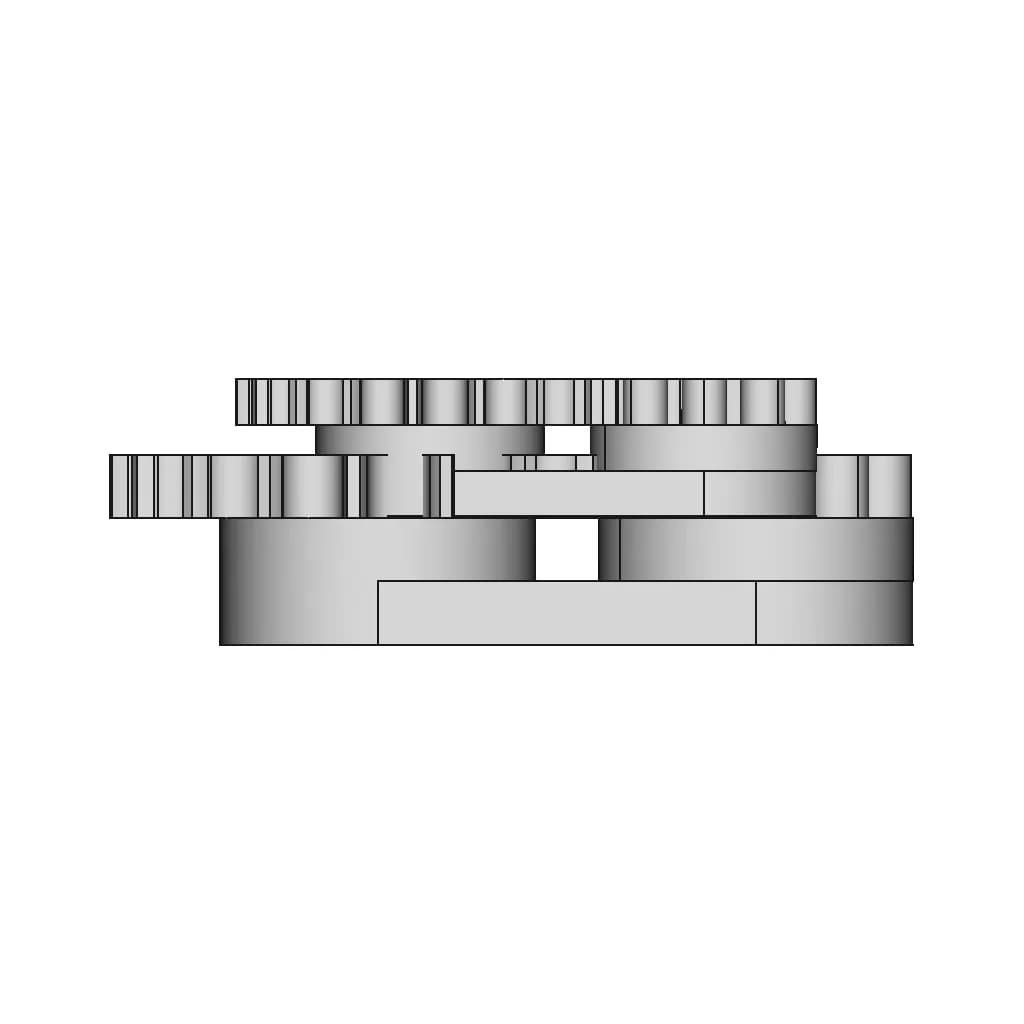 Involute Sprocket | 3D Engineering Design File_0_90_degree_snapshot