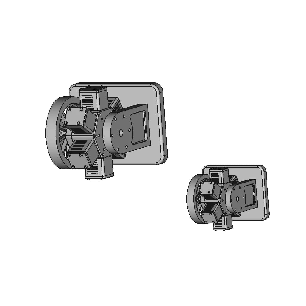 Radial Engine - Downloadable CAD Representation_60_30_degree_snapshot