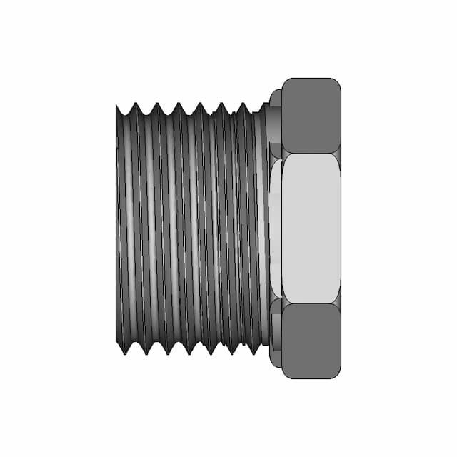 Reducer Bushing Fitting 1 2 Male Npt X 1 4 Female Npt | 3D Engineering Design File