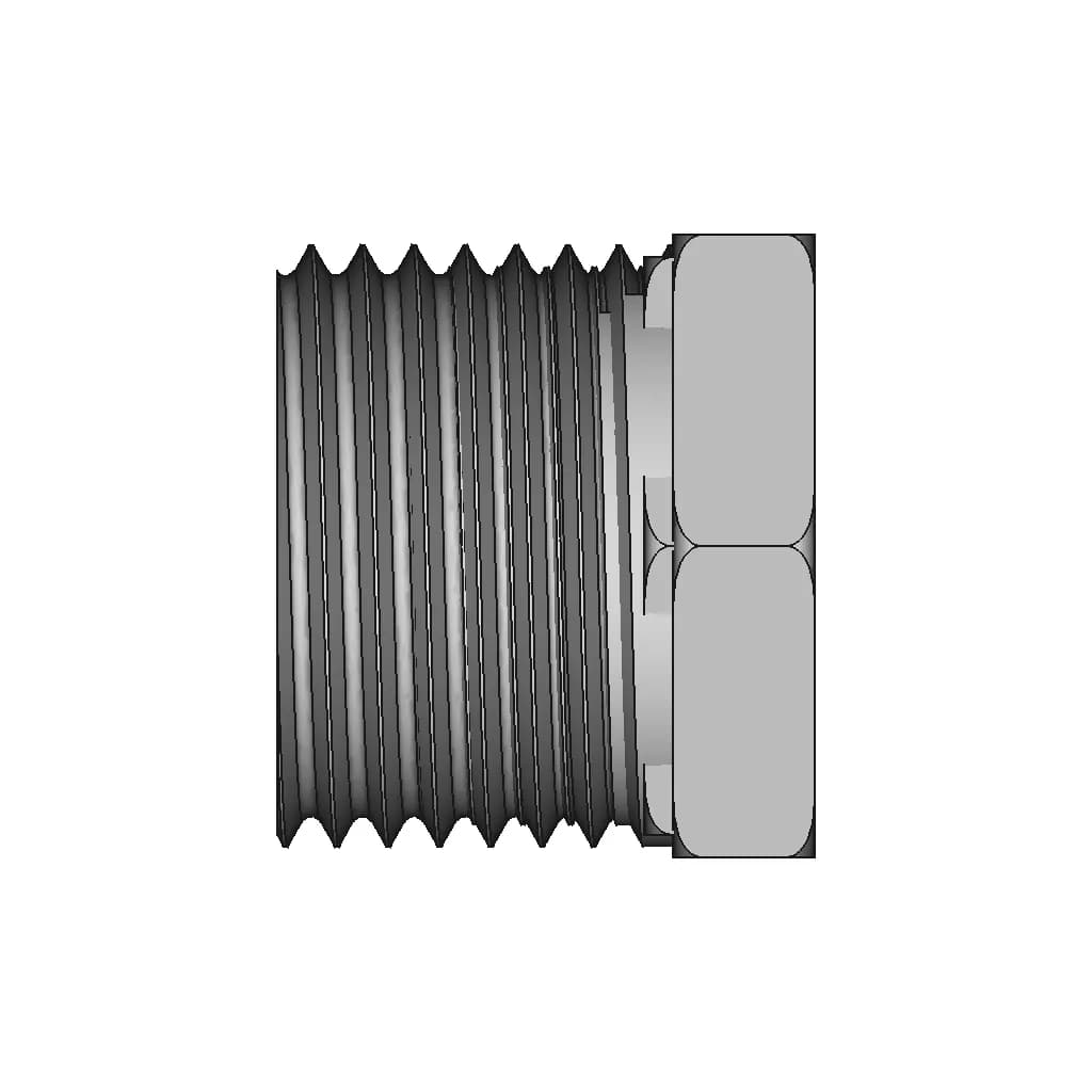 Reducer Bushing Fitting 1 2 Male Npt X 1 4 Female Npt | 3D Engineering Design File_270_0_degree_snapshot