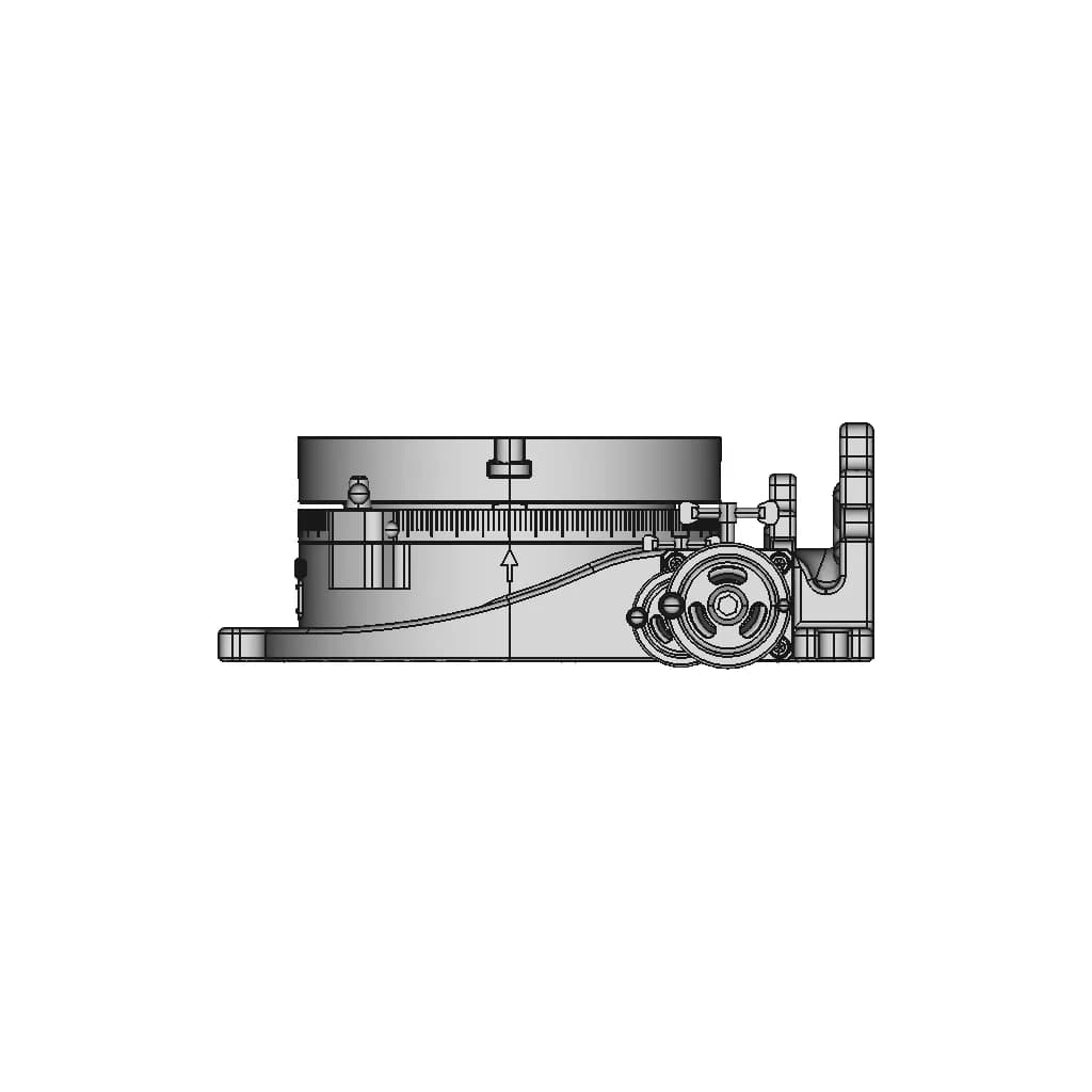 Manual Rotary Table | 3D Engineering Design File_0_0_degree_snapshot