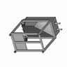 Plastic Shredding Machine - Downloadable CAD Representation_60_30_degree_snapshot