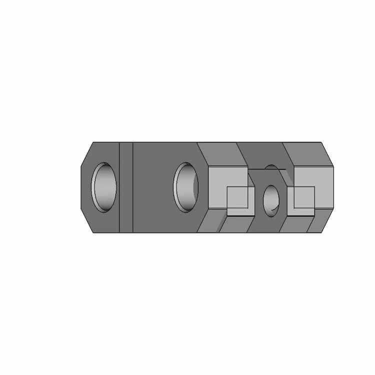 Lever for a horizontal forging machine with a force of 250 tf