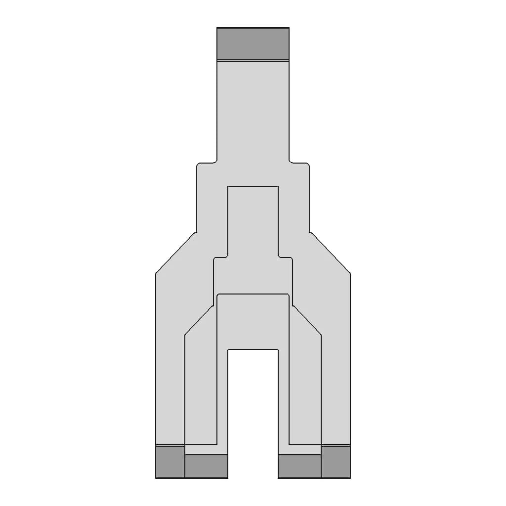Lever for a horizontal forging machine with a force of 250 tf_90_0_degree_snapshot