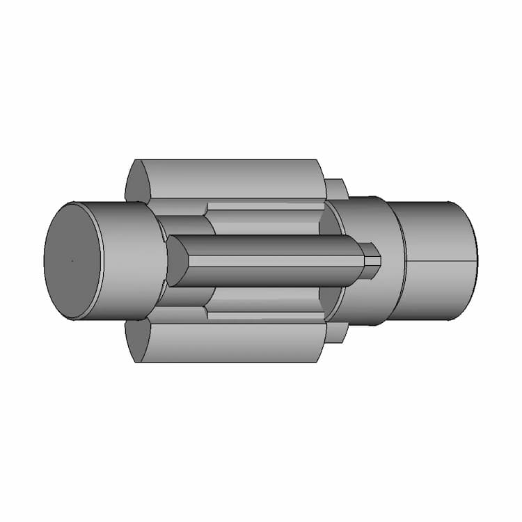 M 12 5 Z 4 | High-Quality CAD Model