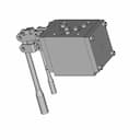 Hydraulic Distributor With Manual Control Of The Remote Control | High-Quality CAD Model_60_30_degree_snapshot