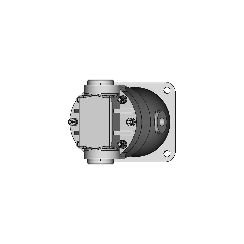 Hydraulic Motor Type 210 | High-Quality CAD Model_0_270_degree_snapshot