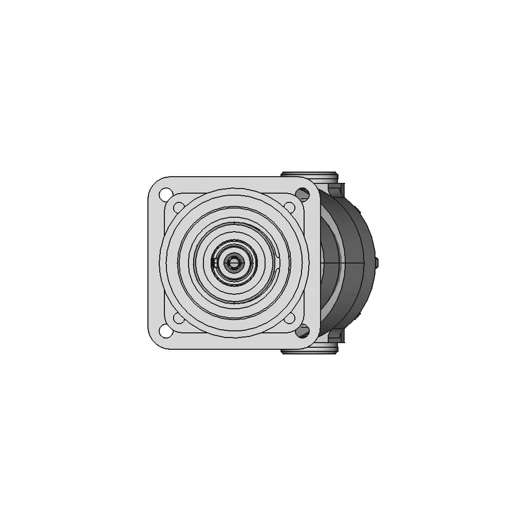 Hydraulic Motor Type 210 | High-Quality CAD Model_0_90_degree_snapshot