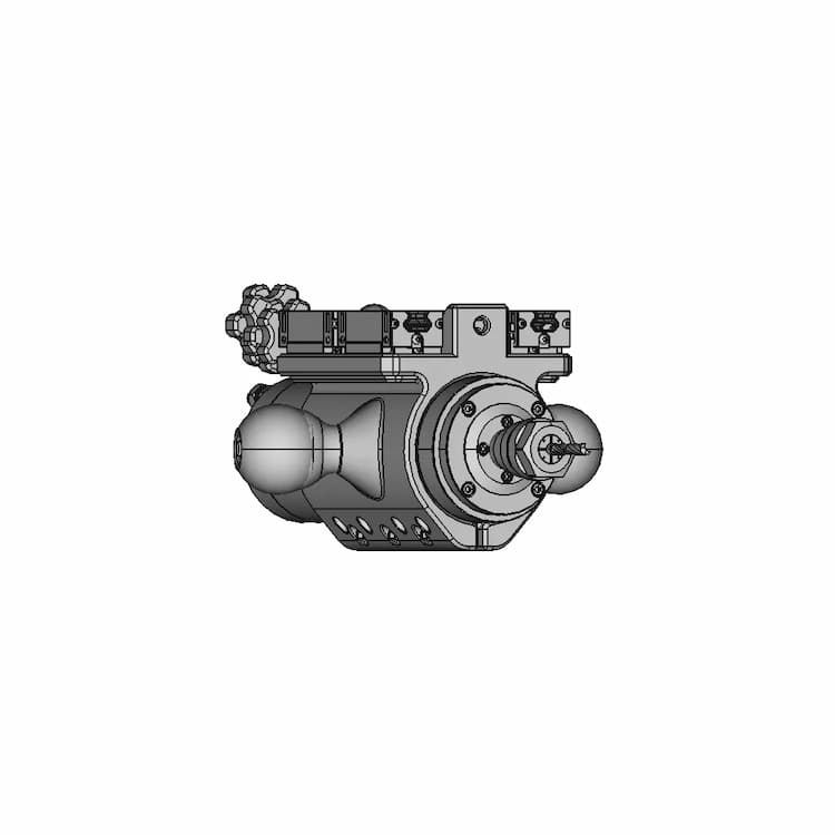 Diy 80Mm Spindle Plunge Router Conversion For Template Routing - Downloadable CAD Representation