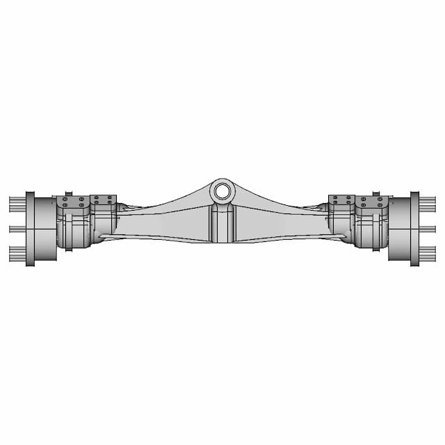 Eje De Rueda Delantera - Standard Mechanical Component