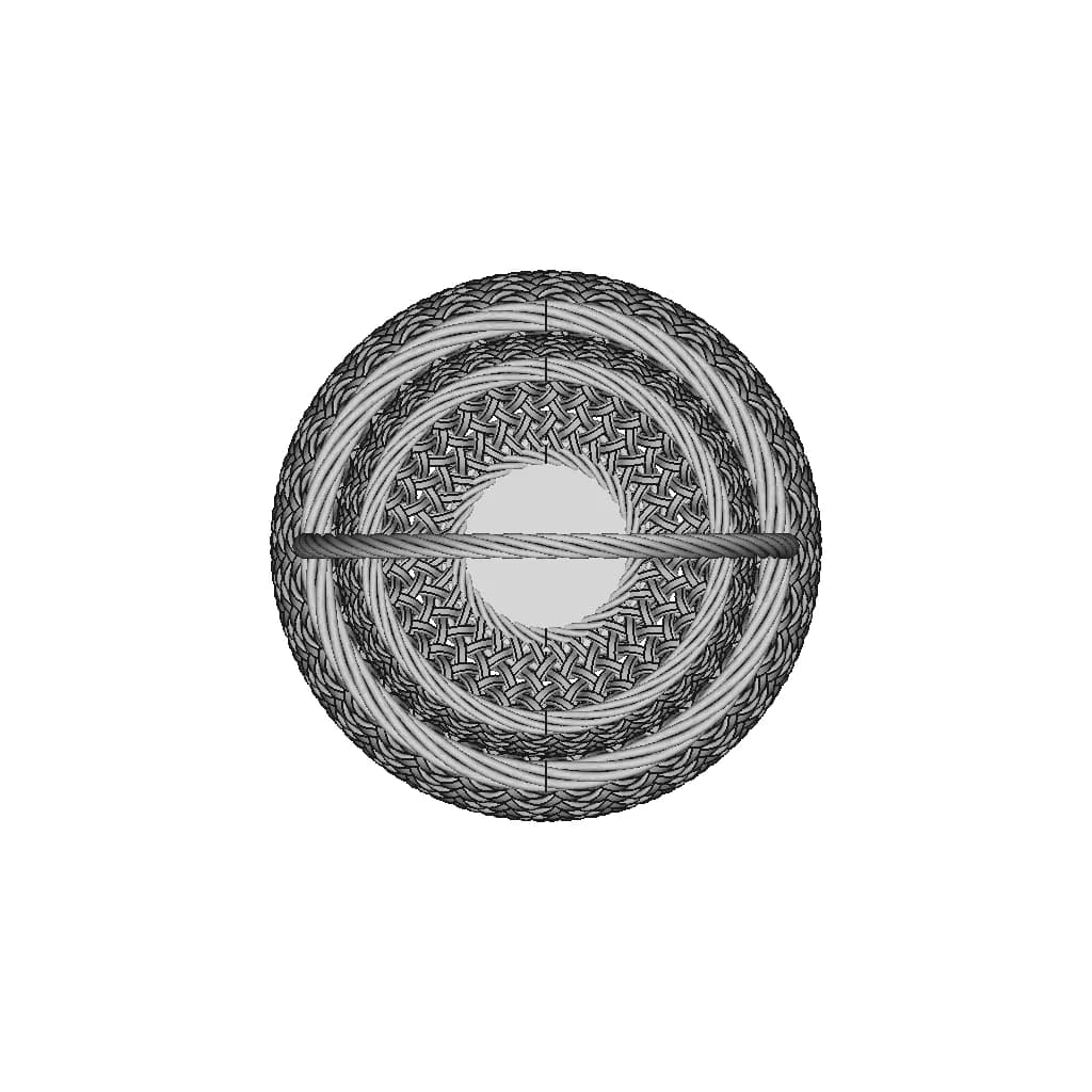 Overlapping Patterns Basket - Downloadable CAD Representation_270_0_degree_snapshot