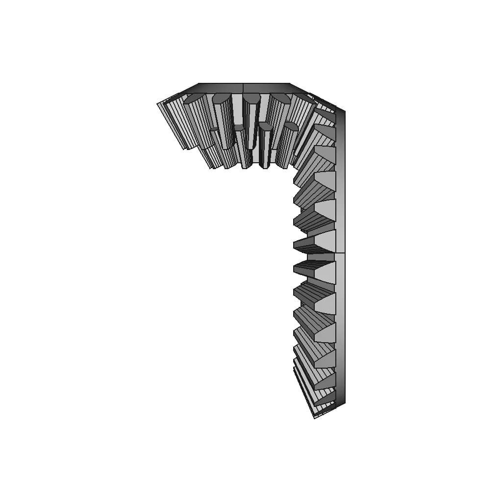 Bevel Gears - Downloadable CAD Representation_0_90_degree_snapshot