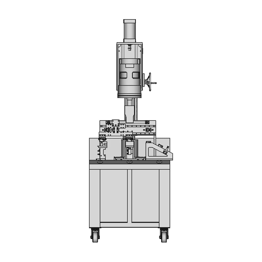Modular Ultrasonic Welding Machine - Standard Mechanical Component_0_90_degree_snapshot