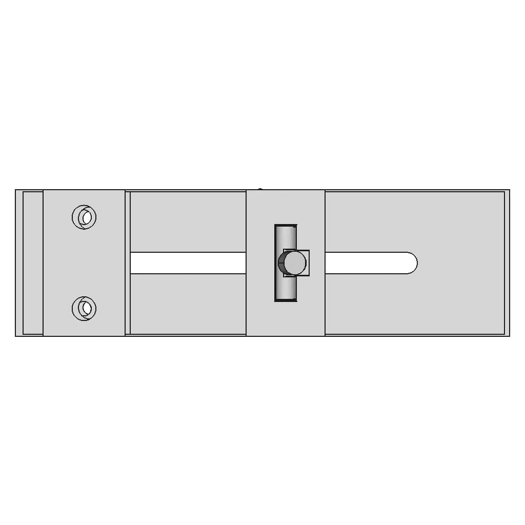 Low Profile One Screw Aluminium Vise - Standard Mechanical Component_0_0_degree_snapshot