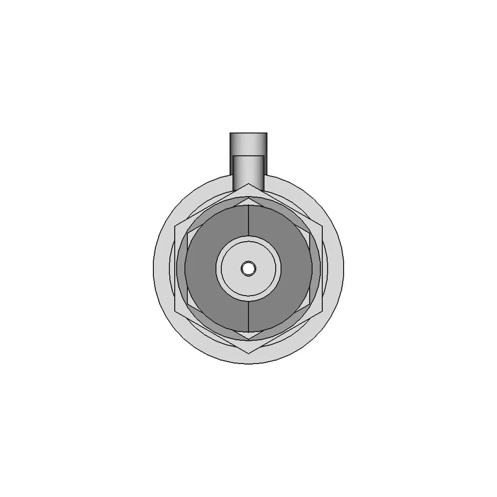 3D Spray Nozzle | High-Quality CAD Model_90_0_degree_snapshot