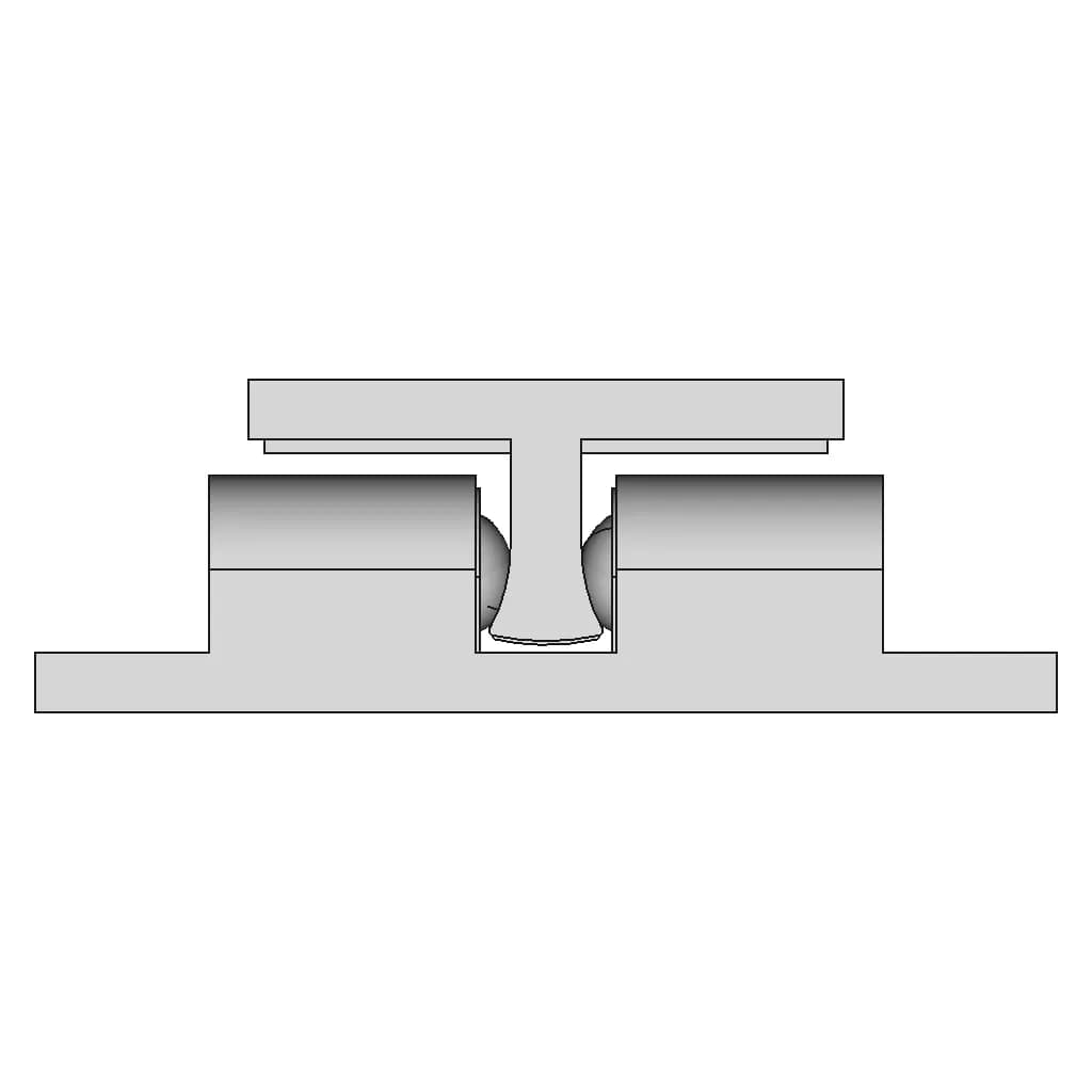 Double Ball Catches - Standard Mechanical Component_0_270_degree_snapshot