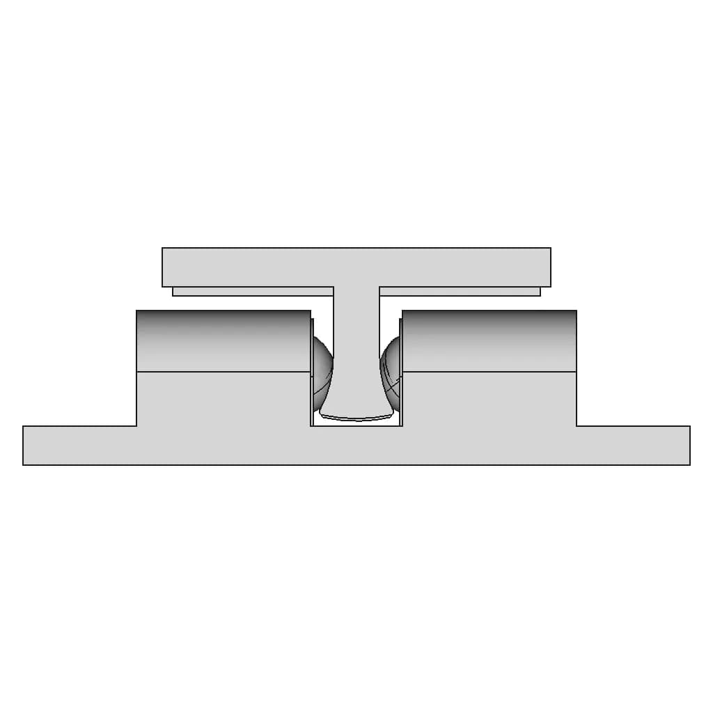 Double Ball Catches - Standard Mechanical Component_0_90_degree_snapshot