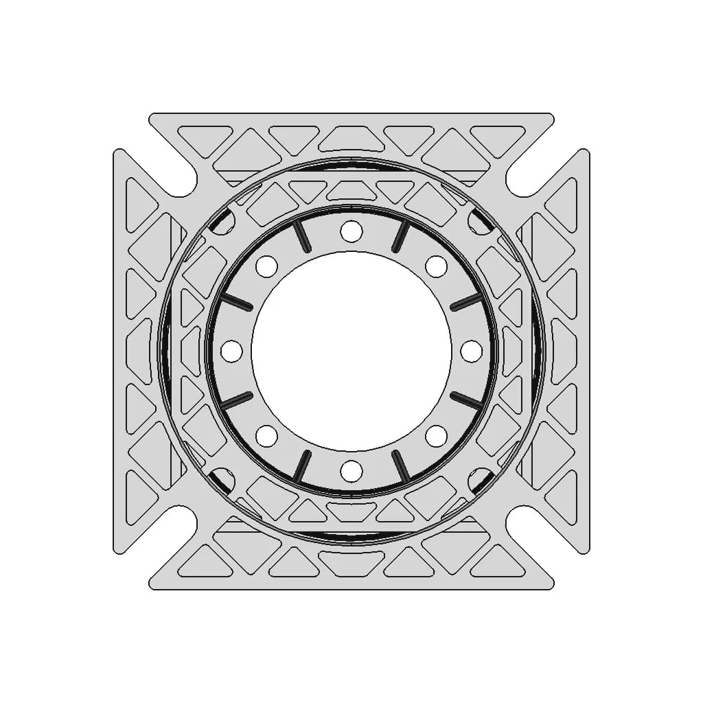 Nmrv 063 Flange | 3D Engineering Design File_90_0_degree_snapshot