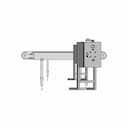Variable Width Conveyor Belt Cleaning System - Downloadable CAD Representation_0_270_degree_snapshot