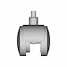 Plastic Castor 2 Inchi | High-Quality CAD Model_0_90_degree_snapshot