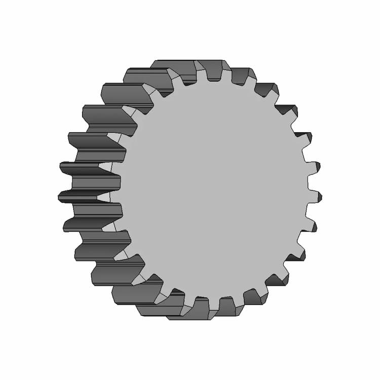 Spur Gear | High-Quality CAD Model