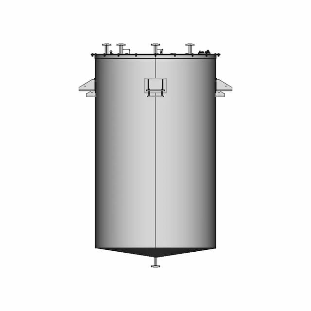 Storages Vessel 10Kl - Downloadable CAD Representation