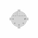 Storages Vessel 10Kl - Downloadable CAD Representation_270_0_degree_snapshot