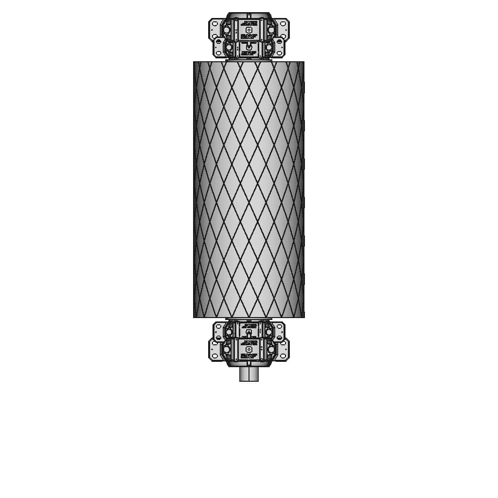 Conveyor Driver Pulley | 3D Engineering Design File_270_0_degree_snapshot