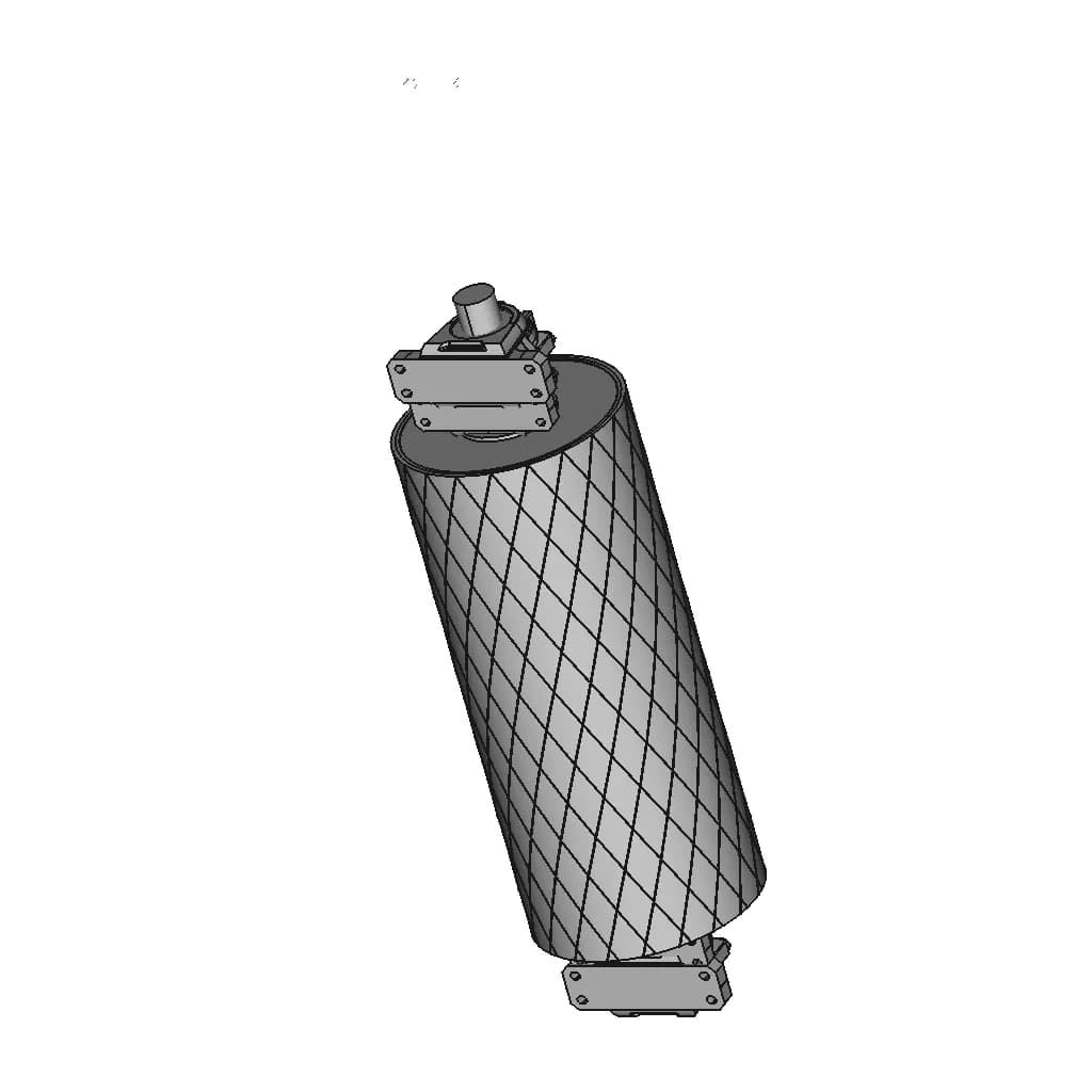 Conveyor Driver Pulley | 3D Engineering Design File_60_30_degree_snapshot
