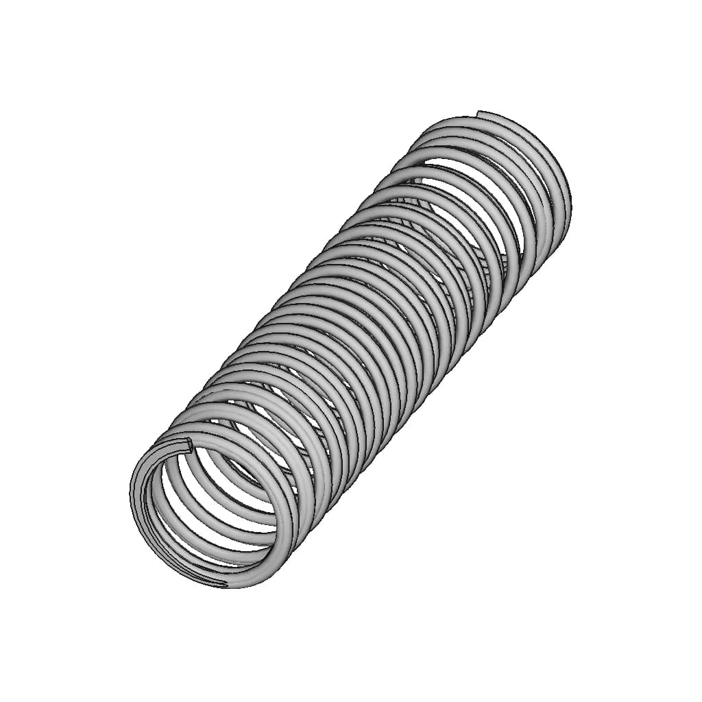 Helical Spring - Standard Mechanical Component_60_30_degree_snapshot