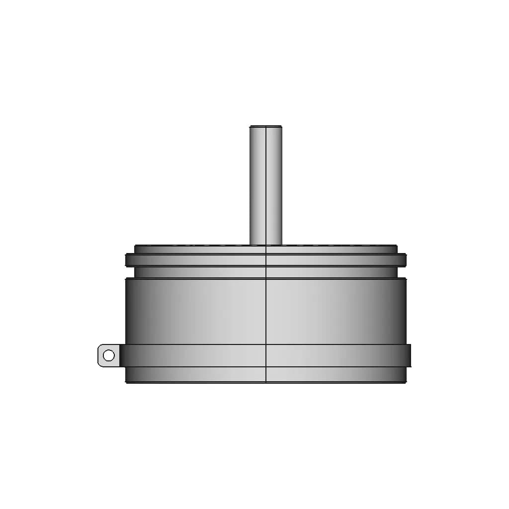 Servo Potentiometer Model 50Cp - Standard Mechanical Component_0_0_degree_snapshot