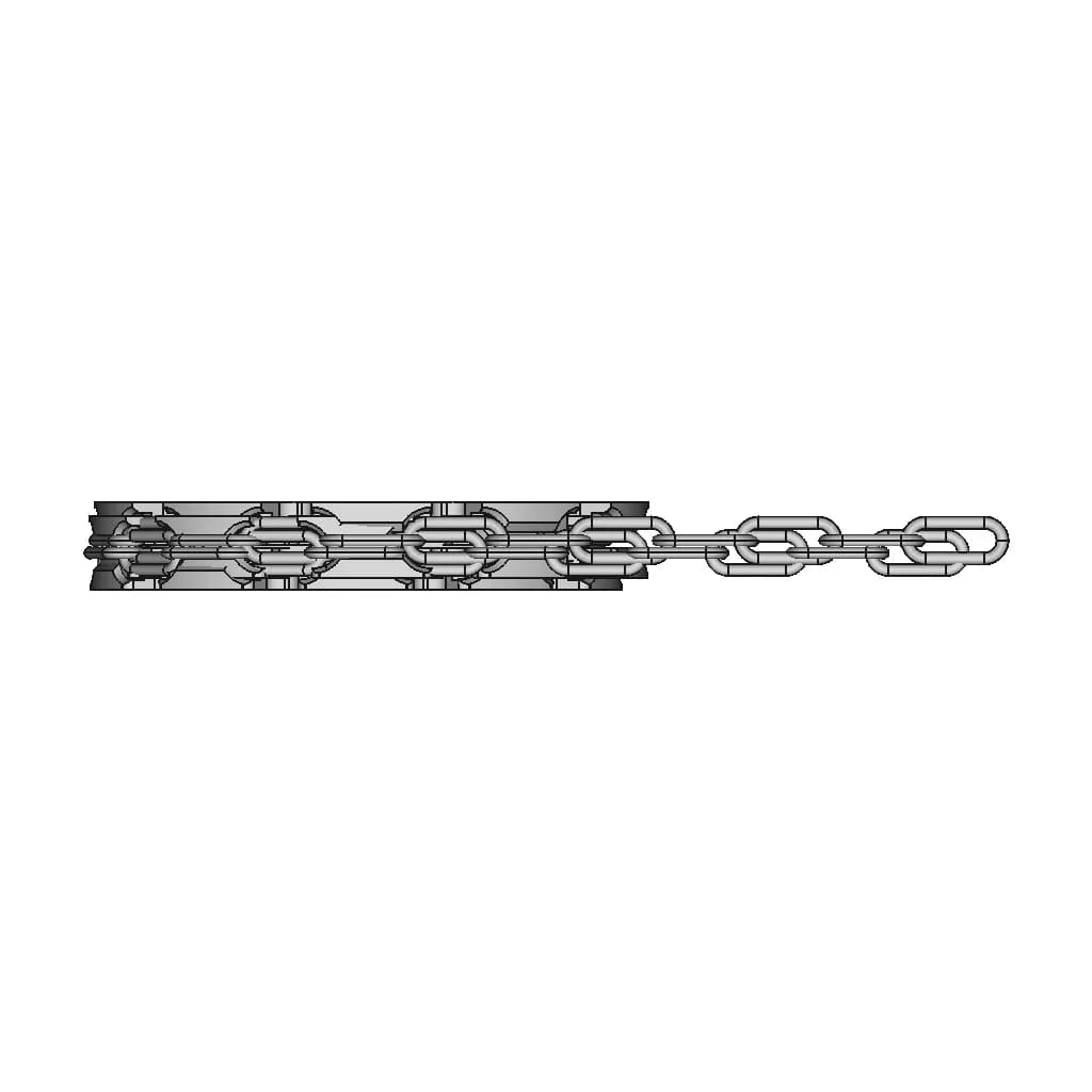 Chain Link Sprocket Gear - Downloadable CAD Representation_0_270_degree_snapshot