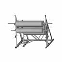 Rack For 2 Rolls - Downloadable CAD Representation_60_30_degree_snapshot