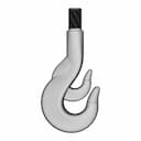 Crane Hook - Standard Mechanical Component_0_0_degree_snapshot