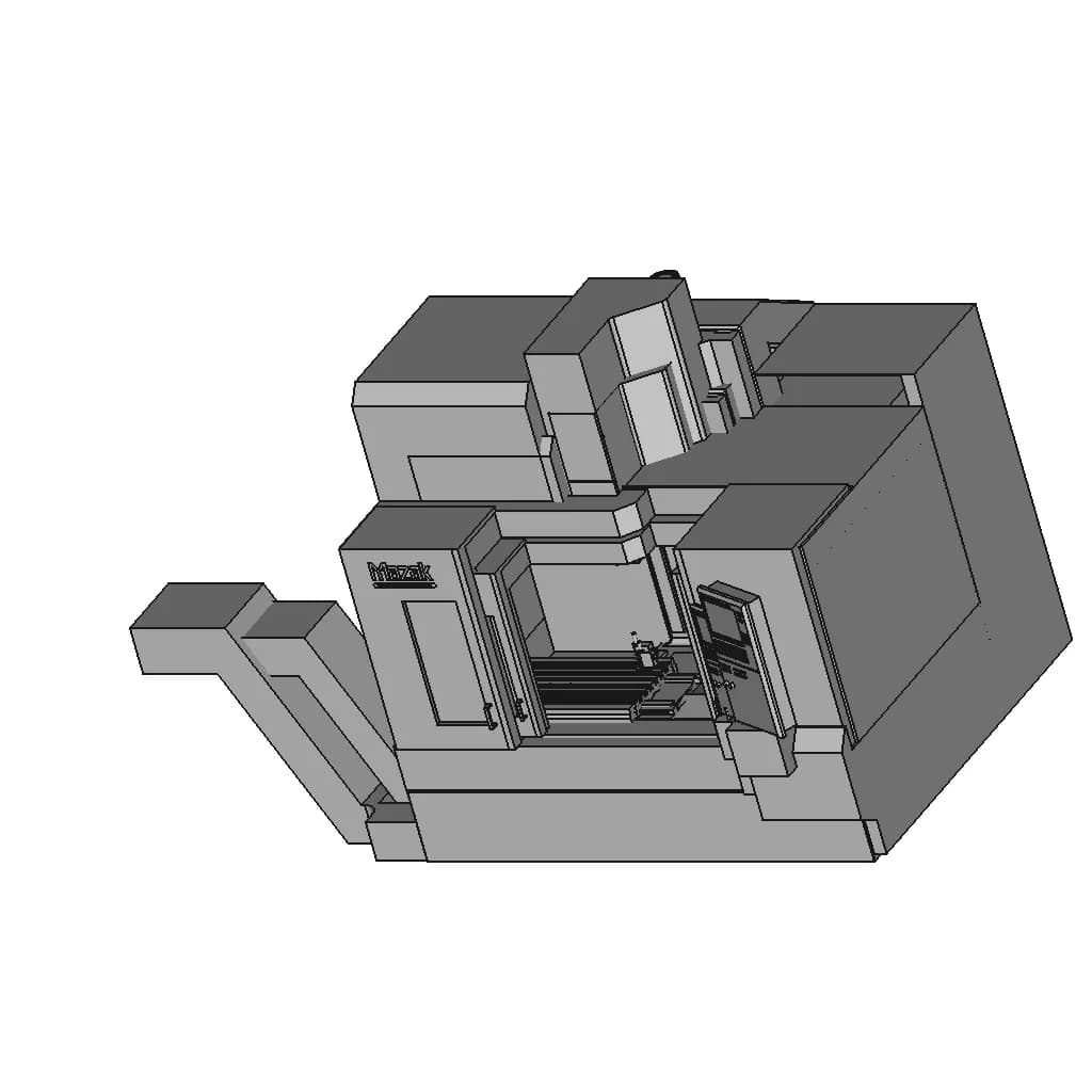 Mazak Nexus 530 C - Downloadable CAD Representation_60_30_degree_snapshot