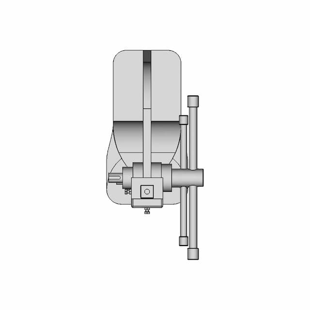 Hhip 1 Ton Arbor Press | High-Quality CAD Model