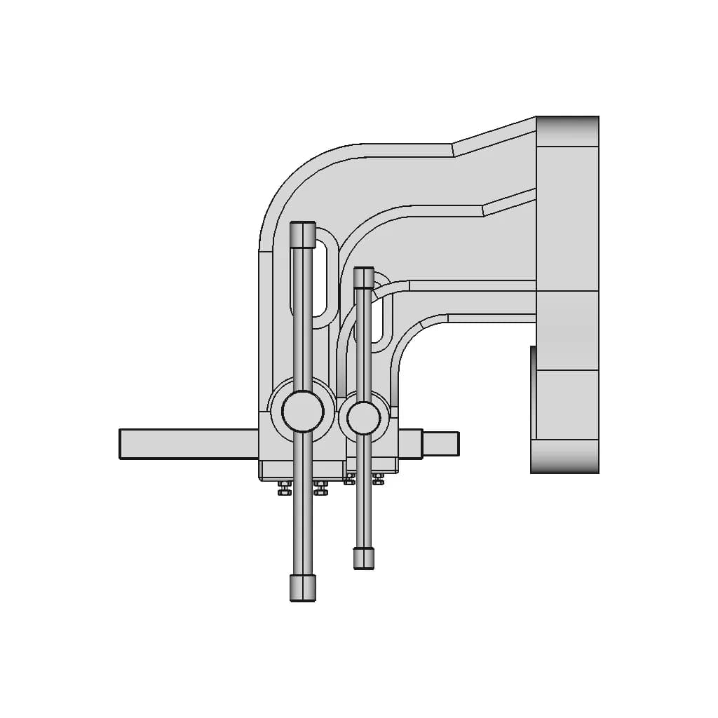 Hhip 1 Ton Arbor Press | High-Quality CAD Model_0_90_degree_snapshot