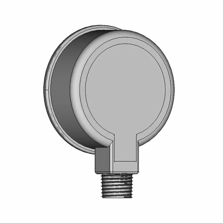 Pressure Gauge | High-Quality CAD Model