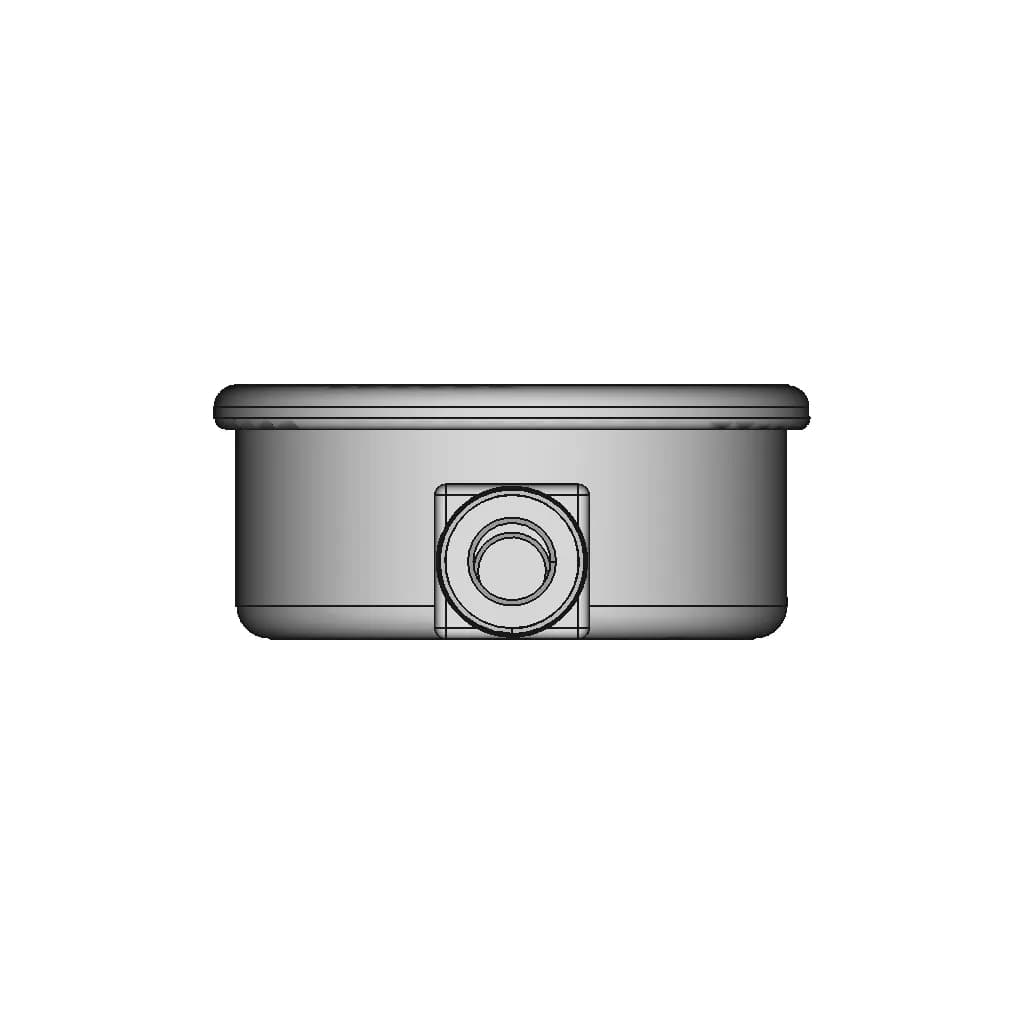 Pressure Gauge | High-Quality CAD Model_90_0_degree_snapshot