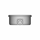 Pressure Gauge | High-Quality CAD Model_90_0_degree_snapshot