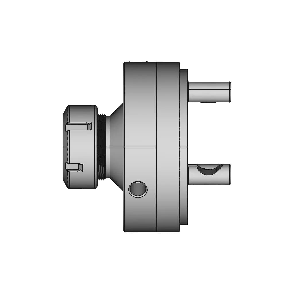 Er 40 Collet Fixture With Camlock Di 4 - Downloadable CAD Representation_0_270_degree_snapshot