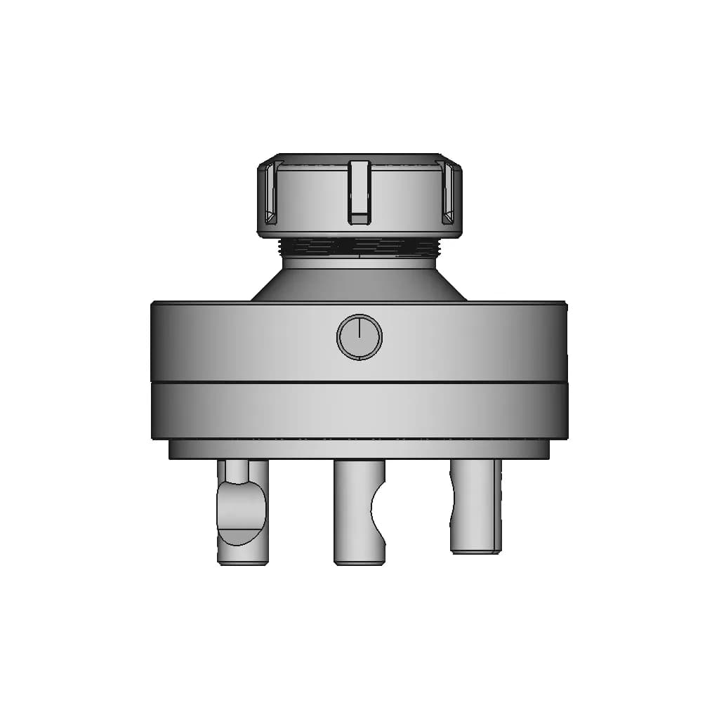 Er 40 Collet Fixture With Camlock Di 4 - Downloadable CAD Representation_270_0_degree_snapshot