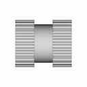 Inser Nut M3X0 5 Brass - Downloadable CAD Representation_0_90_degree_snapshot